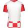 Nike CRO Stad Jsy SS White/Red, Male, Kleding, T-shirt, Voetbal, Multi kleur