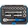 Draper 16359 18Pcs Head Socket Wrench