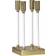 PR Home Raw Square Lampfot 32cm