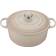 Le Creuset Meringue Signature Round med låg 28cm