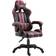 vidaXL Silla Gaming Volutha Con Reposabrazos Reclinable Granate 115-122X61,5X68 Cm