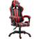 vidaXL Reclining Mechanism Gaming Chair - Black/Red