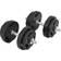 Gorilla Sports Dumbellset 20 kg Gripper Kunststof