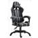 vidaXL Chaise de jeu Gris Similicuir