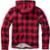 Brandit Lumber Jacket - Red/Black