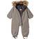 Isbjörn of Sweden Toddler Padded Jumpsuit Mole - Grijs