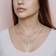 ByBiehl Together My Love Necklace - Silver/Transparent