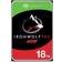 Seagate IronWolf Pro ST18000NE000 18TB 7200 RPM 256MB Cache SATA 6.0Gb/s 3.5' Internal Hard Drive