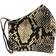 Washable Mouthguard in Leopard Fabric