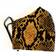 Washable Mouthguard in Leopard Fabric