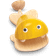 Plantoys Kastanjetter Fisk