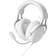 Deltaco GAM-030-W Gaming Micro-casque Supra-auriculaire Filaire Stereo Blanc Volume Réglable