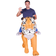 bodysocks Voksen Kostume Oppustelig Tiger