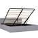 vidaXL Bed Frame with Hydraulic Storage LED 73cm Sengeramme 180x200cm