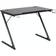 AC Design Furniture Trooner Black Writing Desk 60x100cm