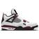 NIKE Air Jordan 4 Retro PSG - White/Bordeaux/Neutral Grey/Black