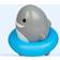 Munchkin Sea Spinner Wind Up Shark Bath Toy