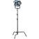 Avenger Pied C-Stand noir 250 cm, base à jambe coulissante
