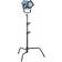 Avenger Pied C-Stand 1,8 m avec base fixe, noir
