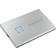 Samsung Disque SSD Externe Portable T7 Touch MU-PC1T0S/WW 1 To Argent