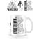 Pyramid International Star Wars The Mandalorian Line Art Mugg 31.5cl