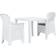 vidaXL 276107 Caféset, 1 Bord inkl. 2 Stolar