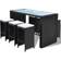vidaXL 41837 Bargrupp, 1 Bord inkl. 6 Stolar