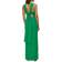 Whistles Tie Back Maxi Dress - Green