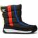 Sorel Whitney II Puffy Mid Junior - Blue/Grey/Red