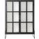 Bloomingville Opal Glass Cabinet 90x120cm