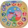 Eichhorn Peppa Pig Teaching Clock 13 Pieces