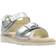 Clarks Toddler Crown Bloom - Silver Leather