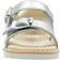 Clarks Toddler Crown Bloom - Silver Leather