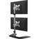 StarTech Supporto Verticale Per 2 Monitor - Alluminio