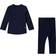 Reima Kinsei Kid's Wool Base Layer Set - Navy (536446-6980)