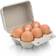 Bigjigs Six Eggs in Carton