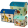 Rice Large Toy Baskets Blue Jungle Theme 3-pack