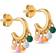 ENAMEL Copenhagen Dreamy Earrings - Gold/Rainbow