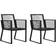 vidaXL 48572 2-pack Garden Dining Chair