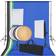 vidaXL Fotostudio set met 5 gekleurde achtergronden & 2 softboxen