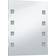 vidaXL Espejo De Pared De Baño LED 50x60 cm