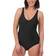 Trofé Overlap Swimsuit - Black