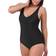 Trofé Overlap Swimsuit - Black