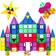 Playmags 3D Magnetic Blocks 100pcs