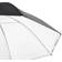 Walimex 2in1 109cm Reflex-e Translucent Ombrello Bianco