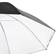 Walimex 17654 Paraguas Translucido Y Reflector, Negro