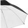 Walimex Reflex Umbrella Black,White 84cm