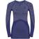 Odlo Blackcomb Long-Sleeve Base Layer Top Women - Clematis Blue/Tradewinds