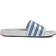 Adidas Adilette Premium - Clear Grey/Light Blue/Bright Red