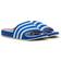 adidas Adilette Premium - Blue/Cloud White/Hi-Res Red